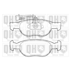 Brake Pad Set QUINTON HAZELL BP1340 OE Ref 9947776 QUINTON HAZELL