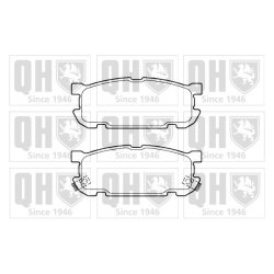 Brake Pad Set QUINTON HAZELL BP1361 OE Ref N0Y72648ZA QUINTON HAZELL