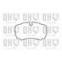 Brake Pad Set QUINTON HAZELL BP1379 OE Ref 1501265 QUINTON HAZELL
