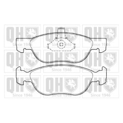 Brake Pad Set QUINTON HAZELL BP1382 OE Ref 8660004766 QUINTON HAZELL