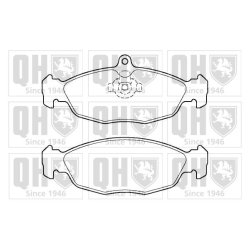 Brake Pad Set QUINTON HAZELL BP1385 OE Ref JLM21220 QUINTON HAZELL