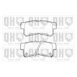 Brake Pad Set QUINTON HAZELL BP1387 OE Ref 48413090A0 QUINTON HAZELL