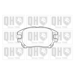 Brake Pad Set QUINTON HAZELL BP1388 OE Ref 0446548050 QUINTON HAZELL
