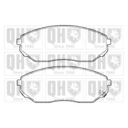 Brake Pad Set QUINTON HAZELL BP1389 OE Ref 581013EE00 QUINTON HAZELL