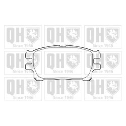 Brake Pad Set QUINTON HAZELL BP1393 OE Ref 0446528490 QUINTON HAZELL