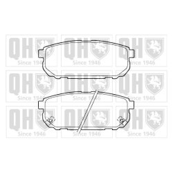 Brake Pad Set QUINTON HAZELL BP1401 OE Ref 583023ED00 QUINTON HAZELL