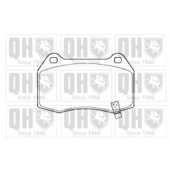 Brake Pad Set QUINTON HAZELL BP1414 OE Ref 405022S6MJ52 QUINTON HAZELL