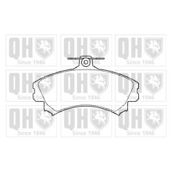 Brake Pad Set QUINTON HAZELL BP1430 OE Ref 4605A734 QUINTON HAZELL
