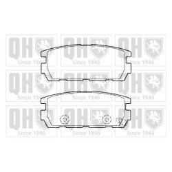 Brake Pad Set QUINTON HAZELL BP1446 OE Ref 58302H1A00 QUINTON HAZELL