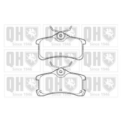 Brake Pad Set QUINTON HAZELL BP1459 OE Ref 0446602010 QUINTON HAZELL