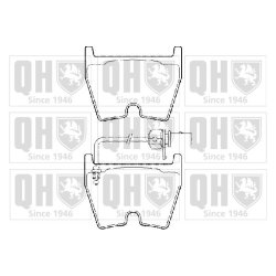 Brake Pad Set QUINTON HAZELL BP1491 OE Ref 420698151C QUINTON HAZELL