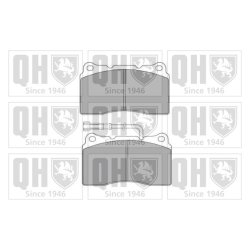 Brake Pad Set QUINTON HAZELL BP1501 OE Ref 77363328 QUINTON HAZELL