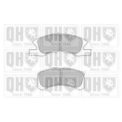 Brake Pad Set QUINTON HAZELL BP1507 OE Ref 04465B2040 QUINTON HAZELL