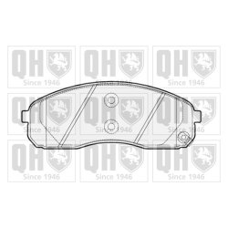 Brake Pad Set QUINTON HAZELL BP1513 OE Ref 0K58A3323Z QUINTON HAZELL