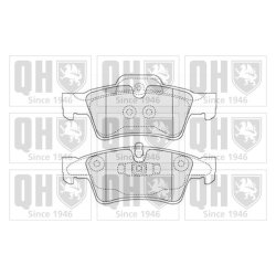 Brake Pad Set QUINTON HAZELL BP1525 OE Ref 0044205220 QUINTON HAZELL