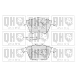 Brake Pad Set QUINTON HAZELL BP1533 OE Ref 8660004809 QUINTON HAZELL