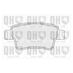 Brake Pad Set QUINTON HAZELL BP1549 OE Ref 1605230 QUINTON HAZELL
