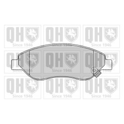 Brake Pad Set QUINTON HAZELL BP1552 OE Ref 1605355 QUINTON HAZELL