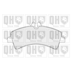 Brake Pad Set QUINTON HAZELL BP1553 OE Ref 0044208120 QUINTON HAZELL