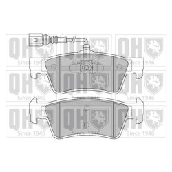 Brake Pad Set QUINTON HAZELL BP1567 OE Ref 7L6698451 QUINTON HAZELL