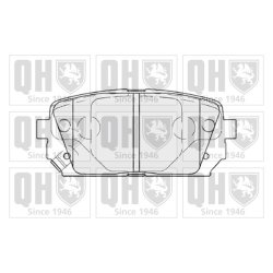 Brake Pad Set QUINTON HAZELL BP1593 OE Ref 583021DE00 QUINTON HAZELL