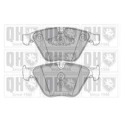Brake Pad Set QUINTON HAZELL BP1605 OE Ref 34116776161 QUINTON HAZELL