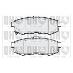 Brake Pad Set QUINTON HAZELL BP1610 OE Ref LEY42648ZA QUINTON HAZELL