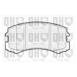 Brake Pad Set QUINTON HAZELL BP1613 OE Ref MR569233 QUINTON HAZELL