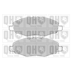 Brake Pad Set QUINTON HAZELL BP1615 OE Ref 044650K040 QUINTON HAZELL