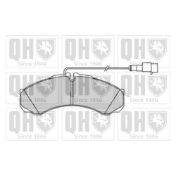 Brake Pad Set QUINTON HAZELL BP1622 OE Ref D4060MB40A QUINTON HAZELL