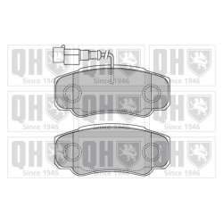 Brake Pad Set QUINTON HAZELL BP1623 OE Ref D4060MA000 QUINTON HAZELL
