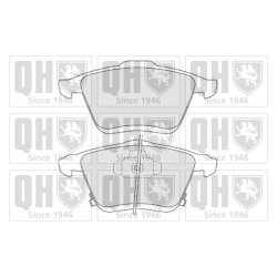 Brake Pad Set QUINTON HAZELL BP1625 OE Ref GPYA3323ZB QUINTON HAZELL