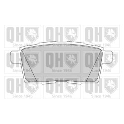 Brake Pad Set QUINTON HAZELL BP1627 OE Ref 7T412200AA QUINTON HAZELL