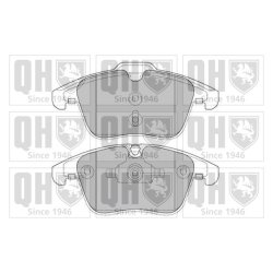 Brake Pad Set QUINTON HAZELL BP1629 OE Ref C2C27290 QUINTON HAZELL