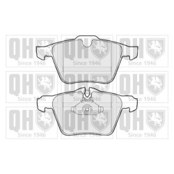 Brake Pad Set QUINTON HAZELL BP1630 OE Ref C2C27291 QUINTON HAZELL