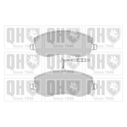 Brake Pad Set QUINTON HAZELL BP1660 OE Ref 8660000780 QUINTON HAZELL