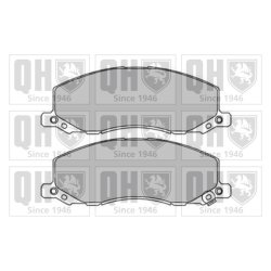 Brake Pad Set QUINTON HAZELL BP1668 OE Ref 13237752 QUINTON HAZELL