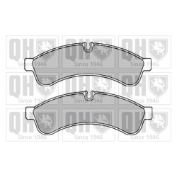 Brake Pad Set QUINTON HAZELL BP1673 OE Ref 42555633 QUINTON HAZELL