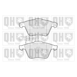 Brake Pad Set QUINTON HAZELL BP1678 QUINTON HAZELL