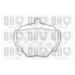 Brake Pad Set QUINTON HAZELL BP169 OE Ref GBP90266 QUINTON HAZELL