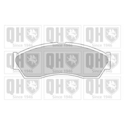 Brake Pad Set QUINTON HAZELL BP1691 OE Ref 27794210114 QUINTON HAZELL