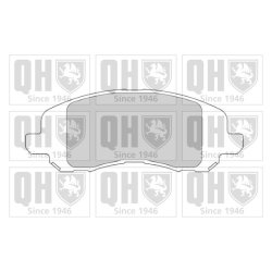 Brake Pad Set QUINTON HAZELL BP1695 OE Ref 68020494AB QUINTON HAZELL