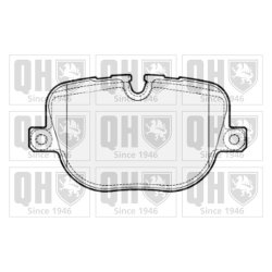 Brake Pad Set QUINTON HAZELL BP1697 OE Ref LR015577 QUINTON HAZELL