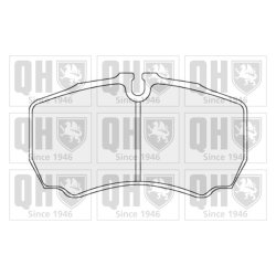 Brake Pad Set QUINTON HAZELL BP1734 OE Ref 1501265 QUINTON HAZELL