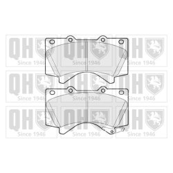 Brake Pad Set QUINTON HAZELL BP1737 OE Ref 044650C020 QUINTON HAZELL