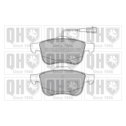 Brake Pad Set QUINTON HAZELL BP1742 OE Ref 77365354 QUINTON HAZELL