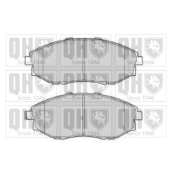 Brake Pad Set QUINTON HAZELL BP1765 OE Ref 96475027 QUINTON HAZELL