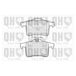 Brake Pad Set QUINTON HAZELL BP1781 OE Ref C2D3792 QUINTON HAZELL