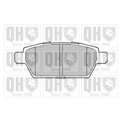 Brake Pad Set QUINTON HAZELL BP1787 OE Ref 6E5Z2200B QUINTON HAZELL