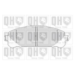 Brake Pad Set QUINTON HAZELL BP1812 OE Ref T044654824 QUINTON HAZELL